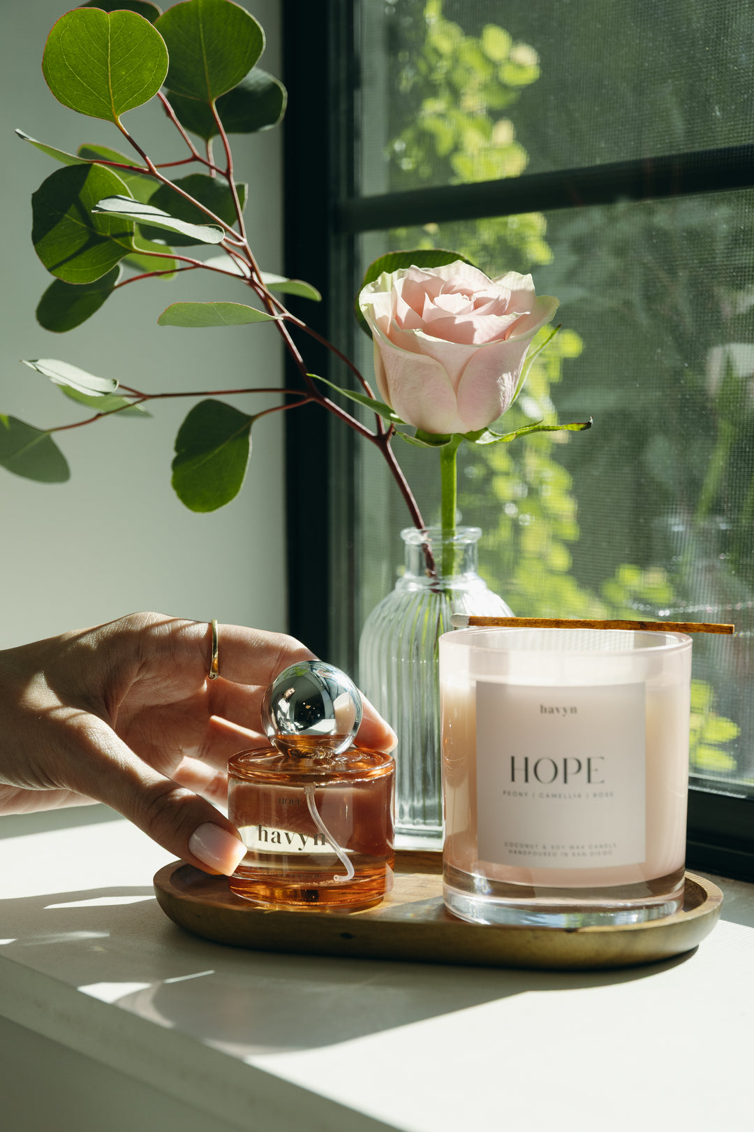 Elevating Perfume - 001 Hope: Peony, Rose, and Pomelo - Full Size 50 mL